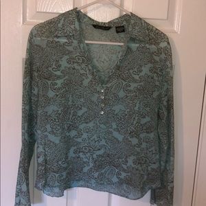 Long sleeve blouse